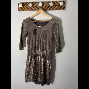 Seductions Sequins Romper